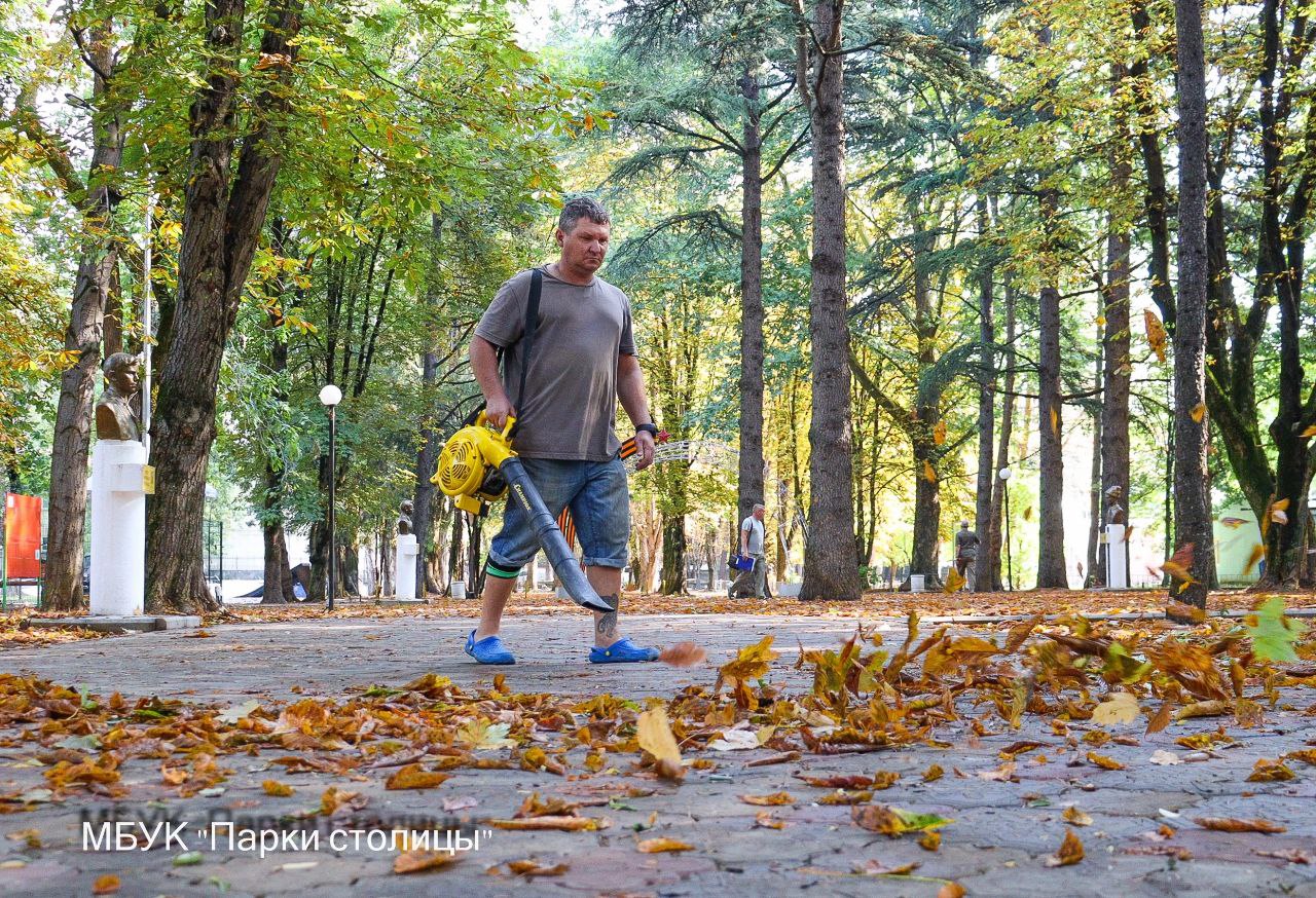 Листопад в Симферополе начался раньше, чем обычно