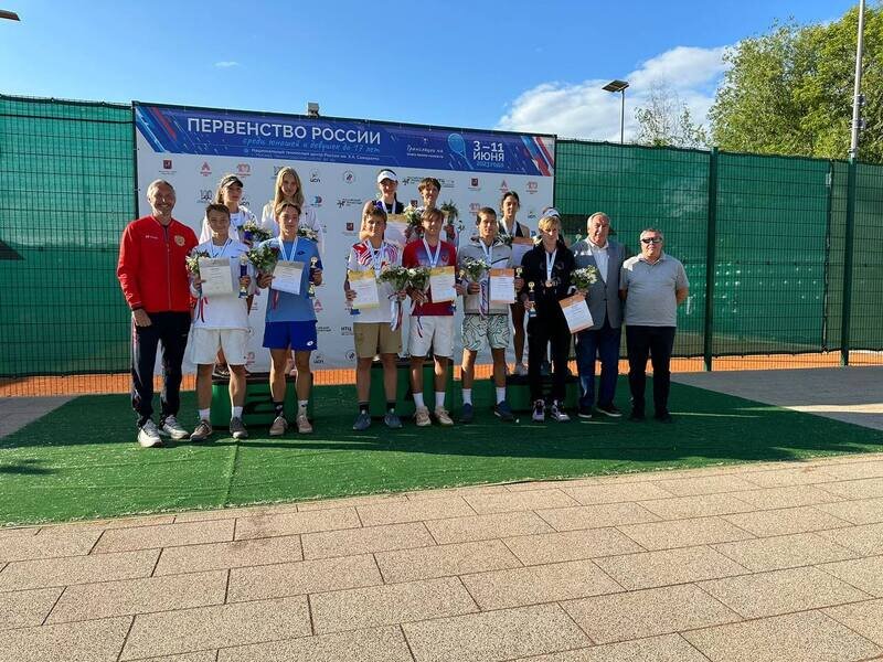 Спортсмен из Крыма стал чемпионом РФ по теннису в парном разряде