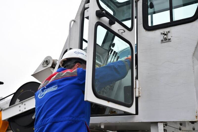 В Крыму обесточен город