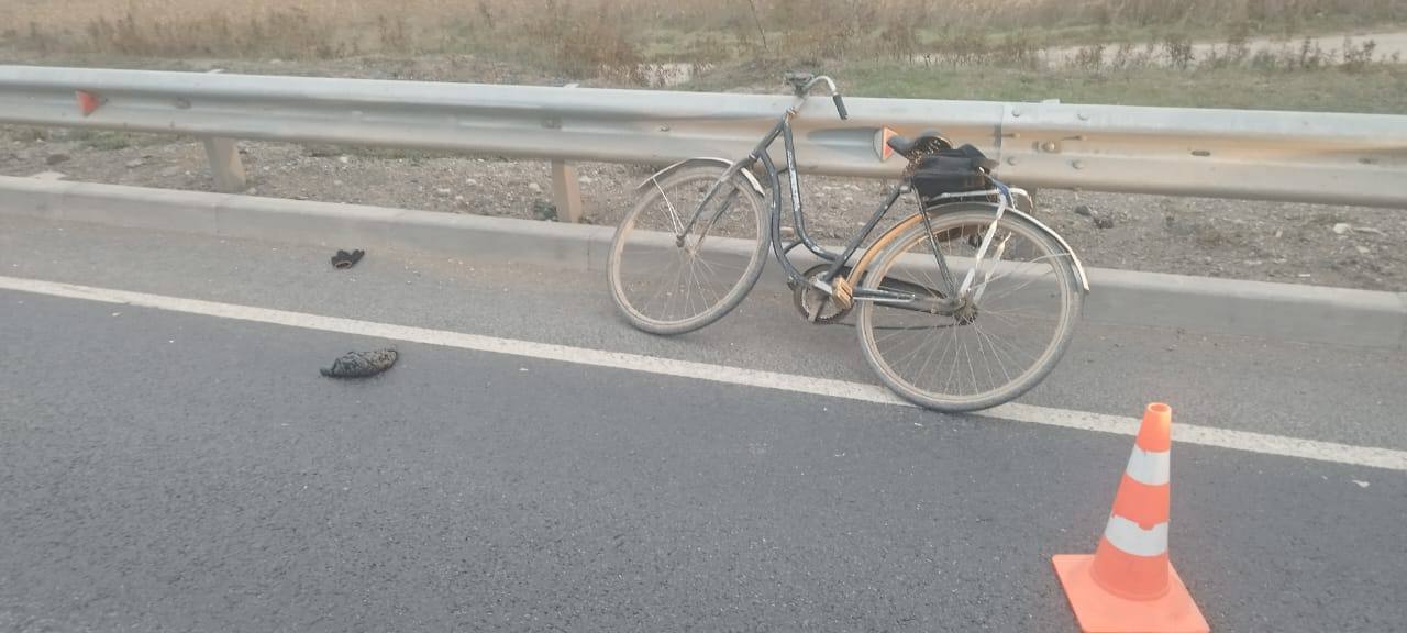 В Крыму автобус сбил насмерть велосипедиста