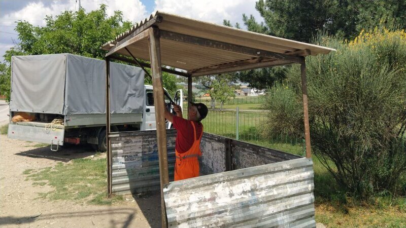 Скандальную остановку в Крыму вернут до конца октября