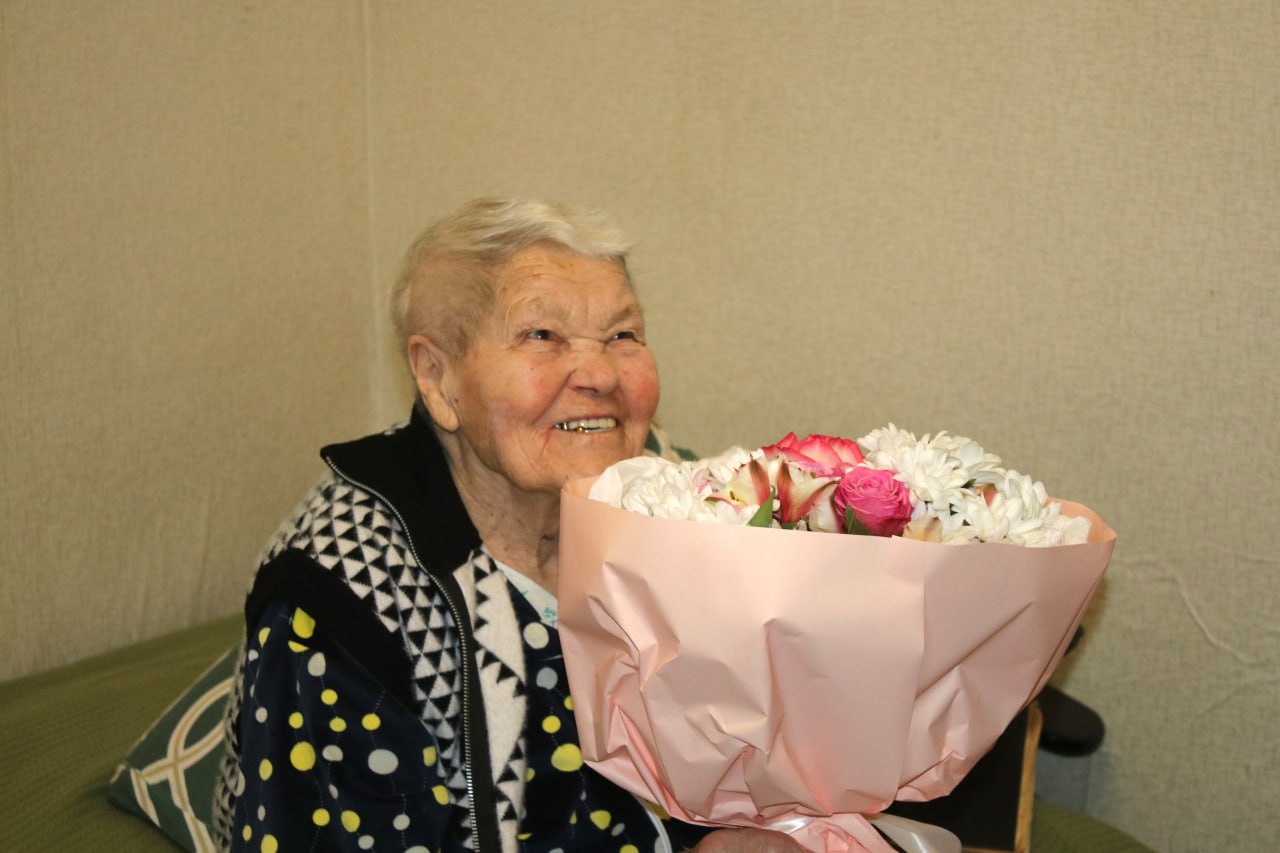 Спасала раненных, восстанавливала совхоз: ветеран из Феодосии Екатерина Нечаева отметила 100-летний юбилей