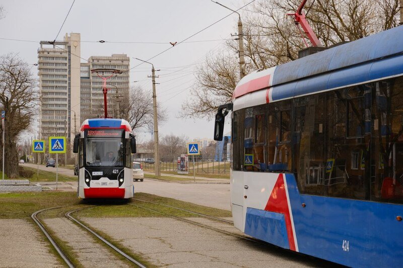 В Евпатории с декабря изменится расписание движения трамваев
