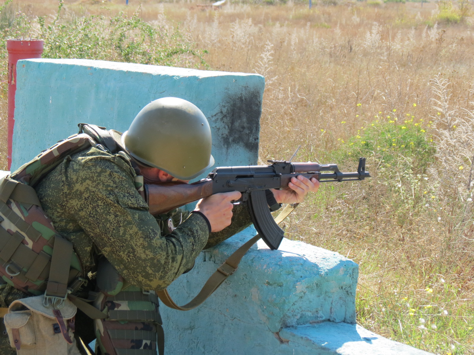 И в боевой, и в мирной жизни: на полигонах ЧФ проходит заключительный этап подготовки мобилизованных