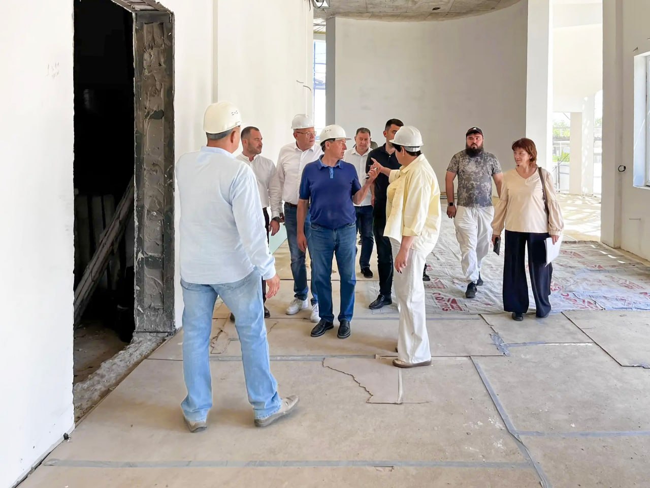 Строительство дома культуры в Старом Крыму отстаёт от графика