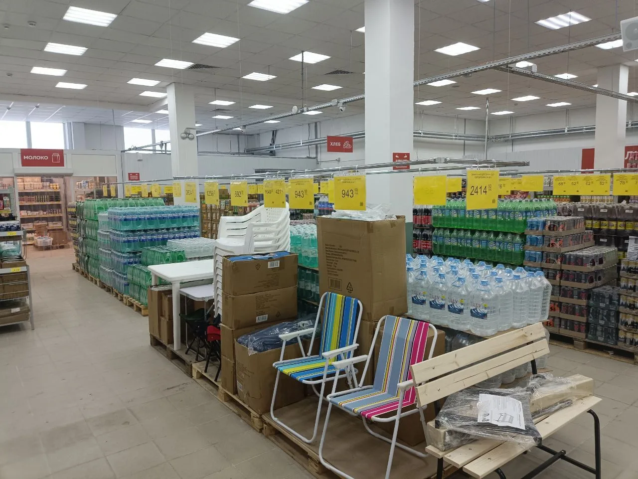 Экономить стало проще: в городе Саки открылся новый магазин Народный Амбар