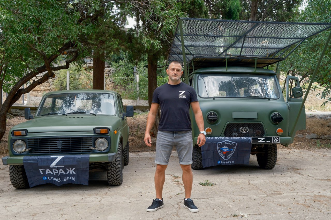 Волонтеры из Крыма передали в зону СВО три автомобиля