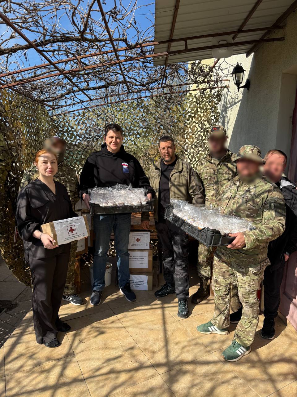 Из Крыма в зону СВО отправили гуманитарный груз