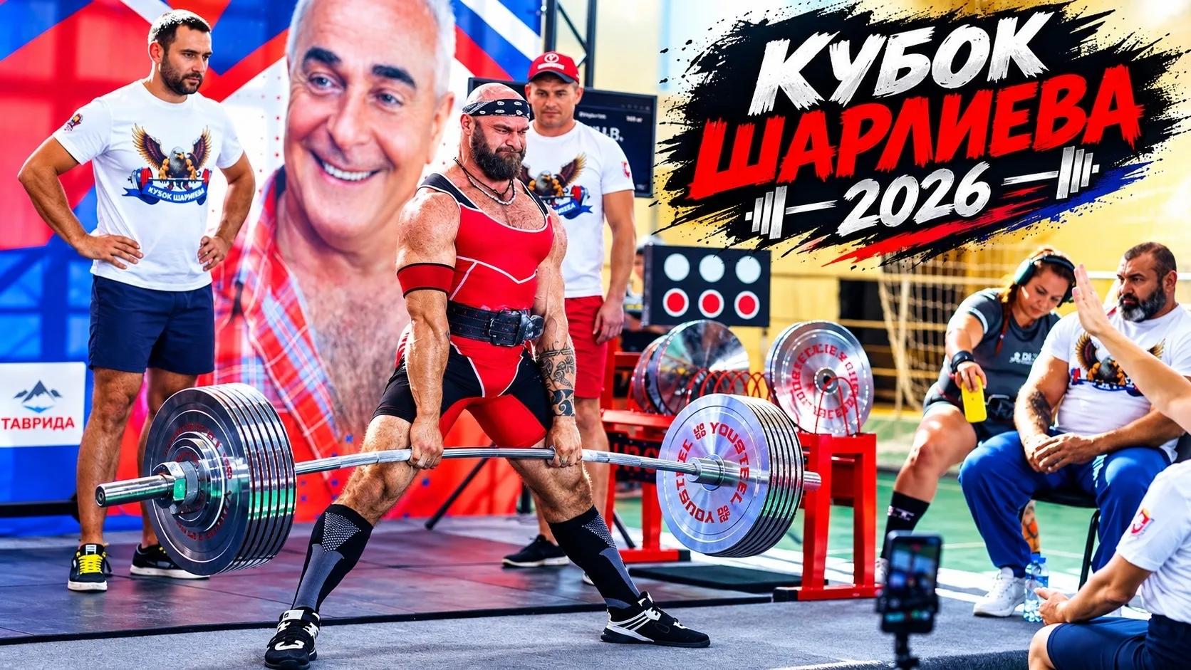 350 кг в становой тяге и 280 кг в жиме: как Кубок Шарлиева в Крыму