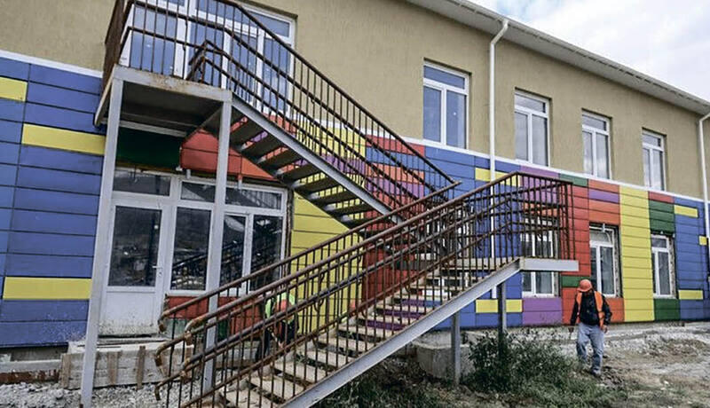 В Судаке завершается строительство детского сада на 260 мест