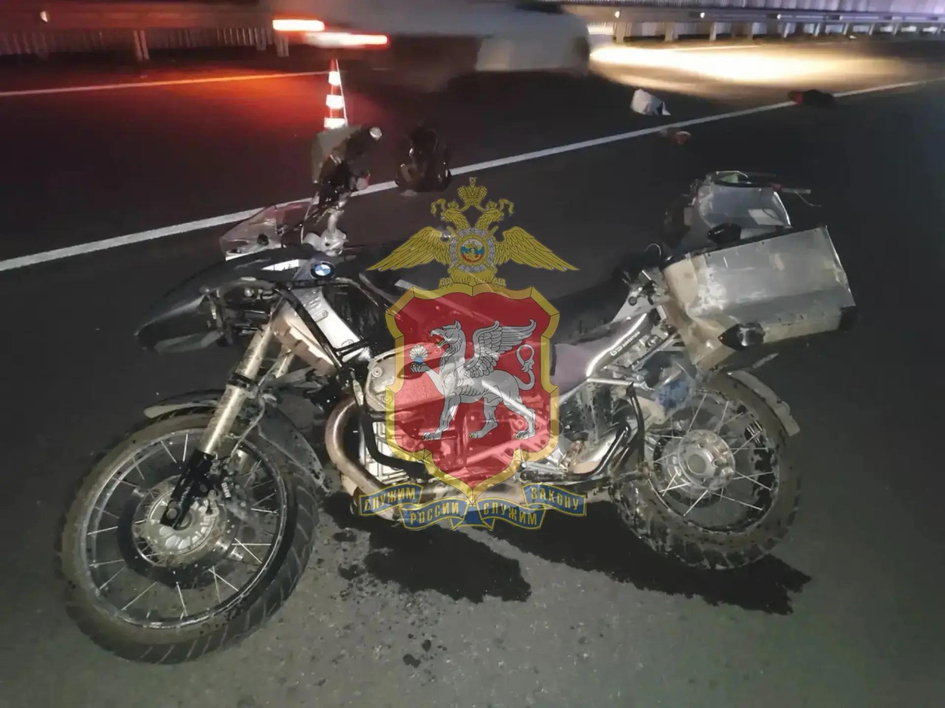 В Ленинском районе в ДТП погиб мотоциклист