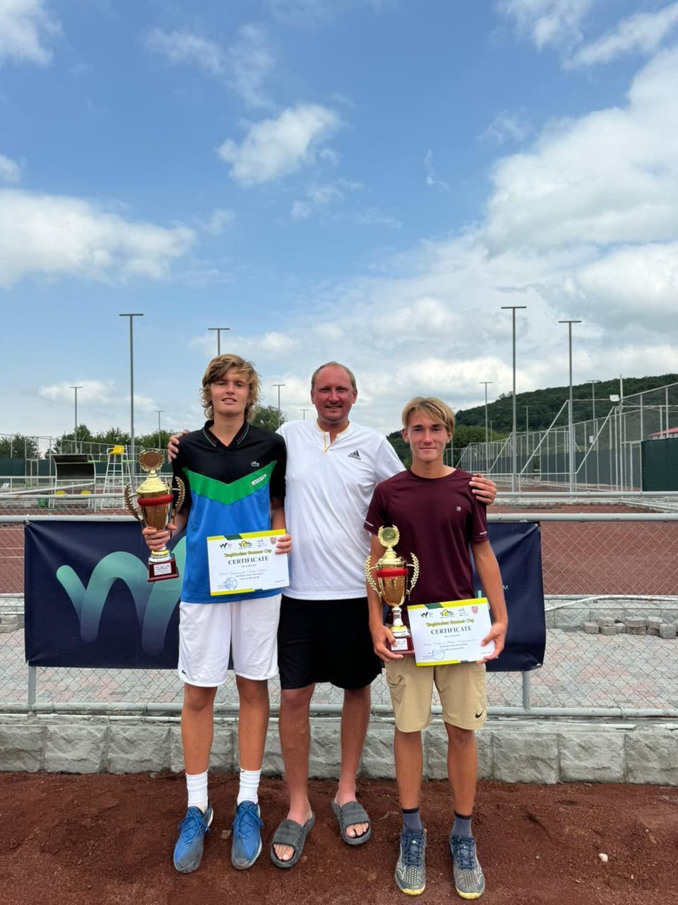 Крымский теннесист вернулся с золотом с международного турнира в Армении