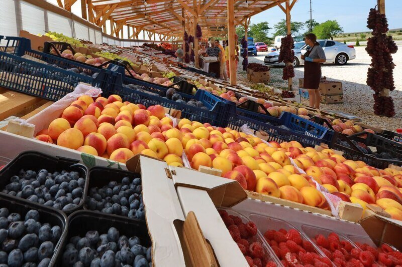 На ярмарках в Симферополе продали 40 тонн сельхозпродукции 