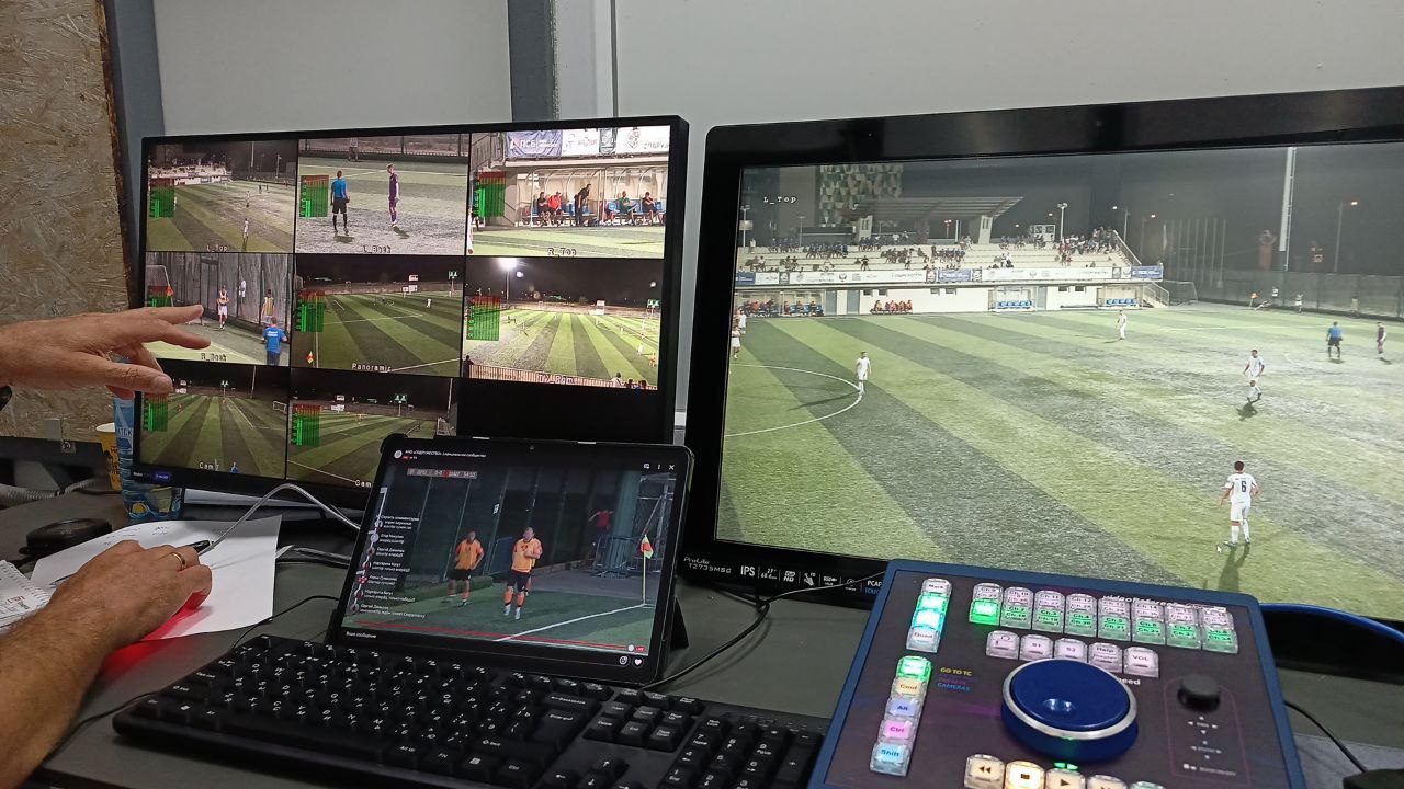 В Крыму представили систему видеопомощи футбольным арбитрам