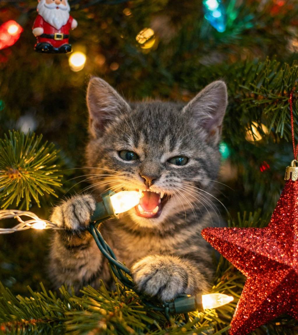 Осторожно, ёлка: как украсить дом, чтобы не навредить питомцу