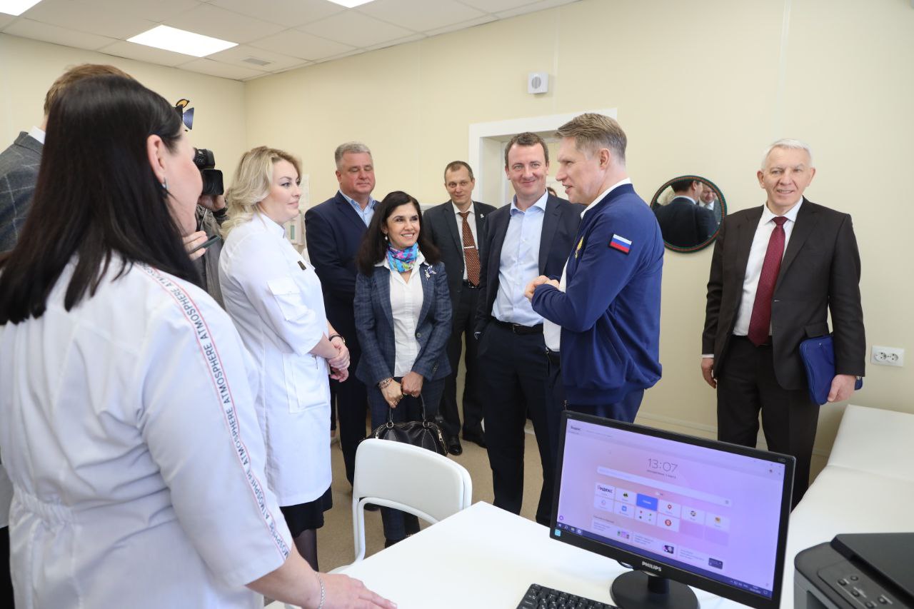 Министр здравоохранения Михаил Мурашко посетил Крым