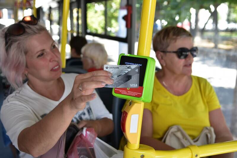 Крымчане стали чаще пользоваться общественным транспортом