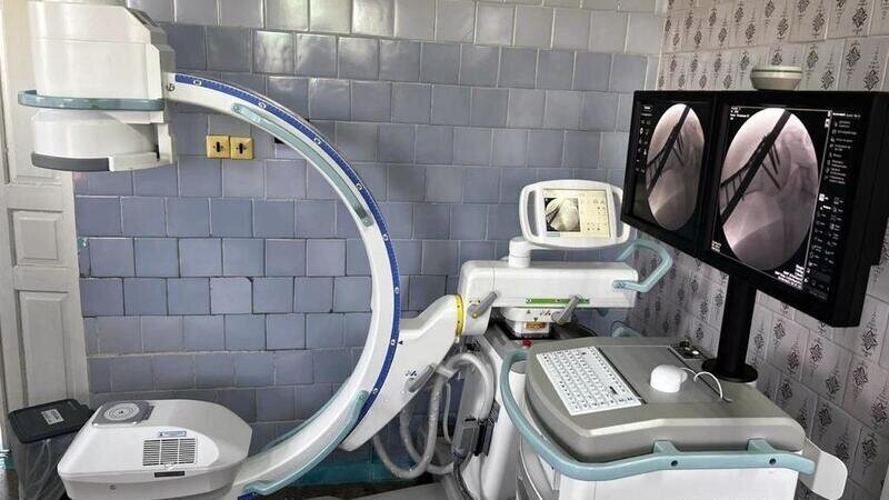 В больнице Старого Крыма появился новый рентгенографический  аппарат