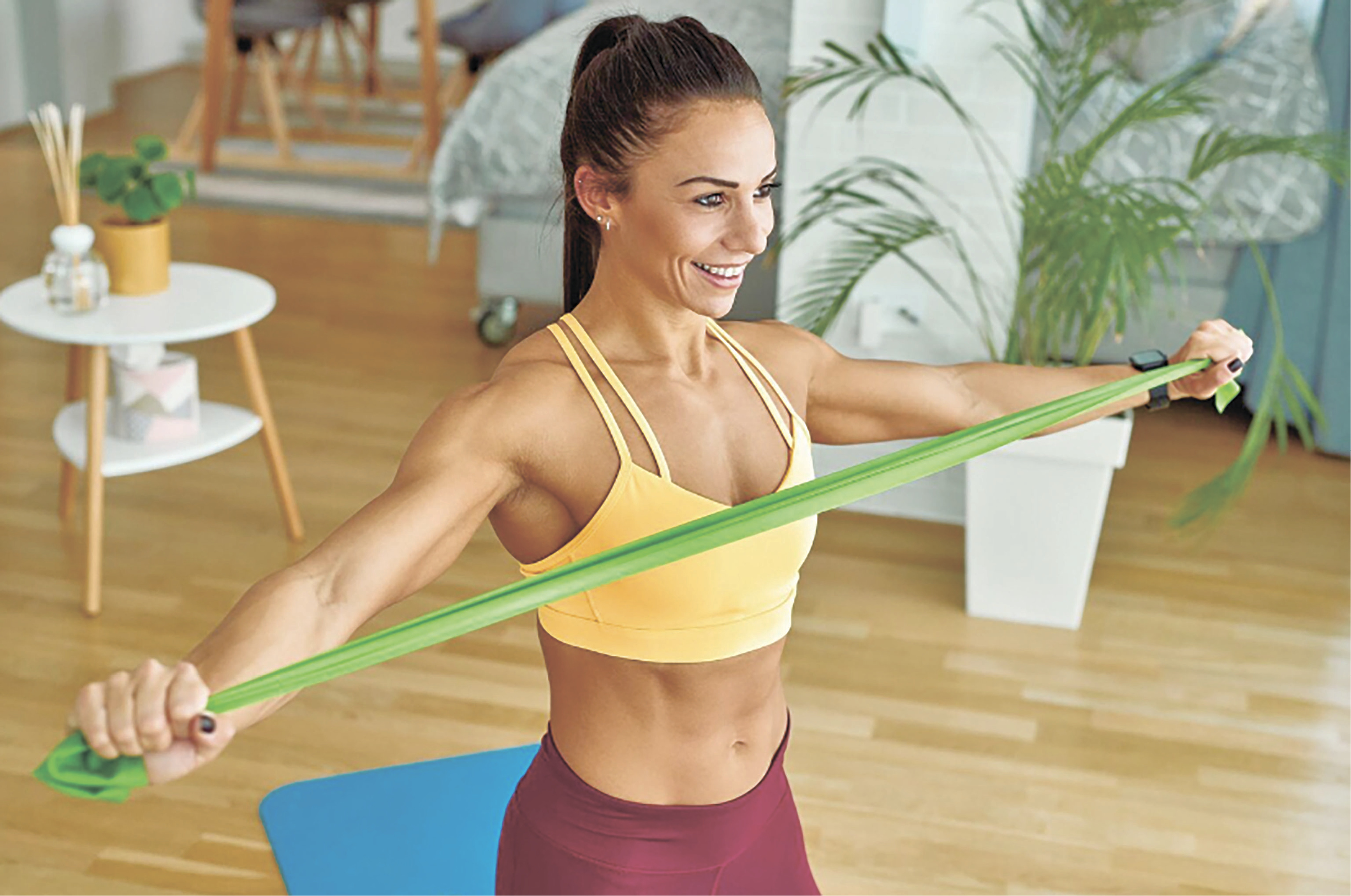 Почему эластичный фитнес - ленты набирают популярность