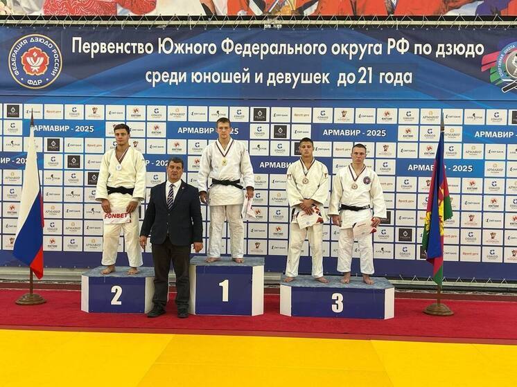Титан из Ялты завоевал золото на первенстве ЮФО по дзюдо