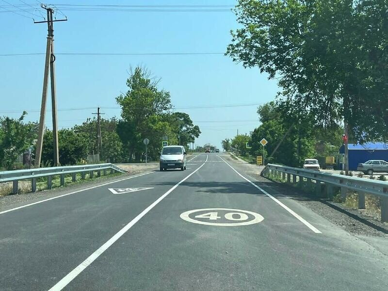 Ремонт дороги Таврида – Джанкой – Красноперекопск закончен 