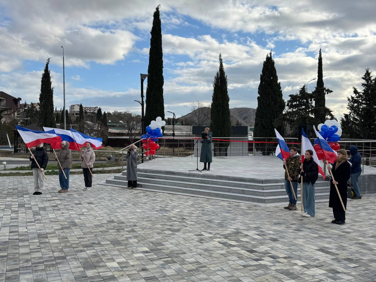 В Судаке открыли  "Парк Славы"