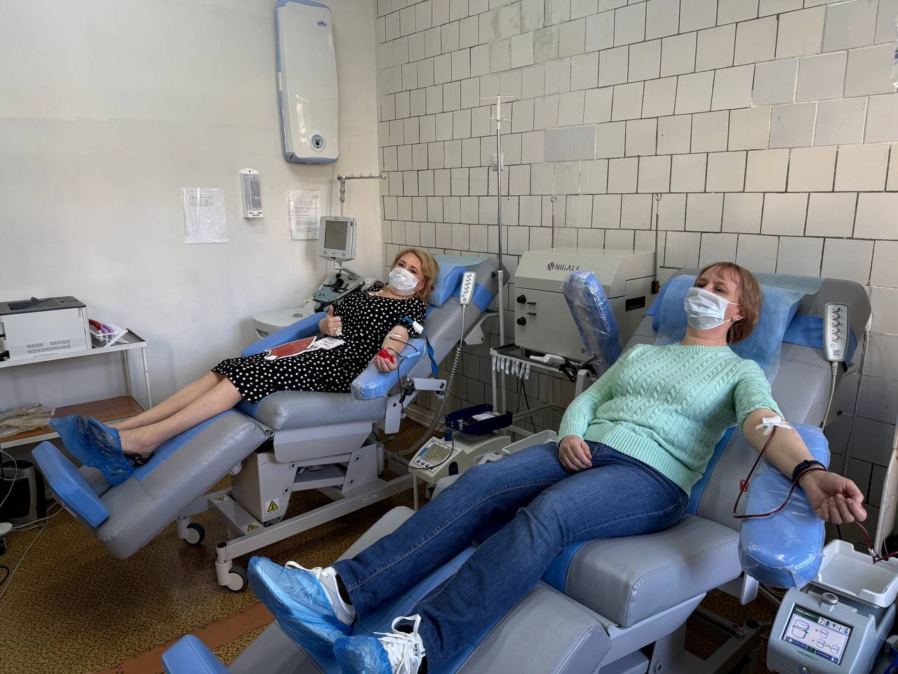 Янина Павленко стала участником донорской акции «Мы вместе! Крым и Россия»