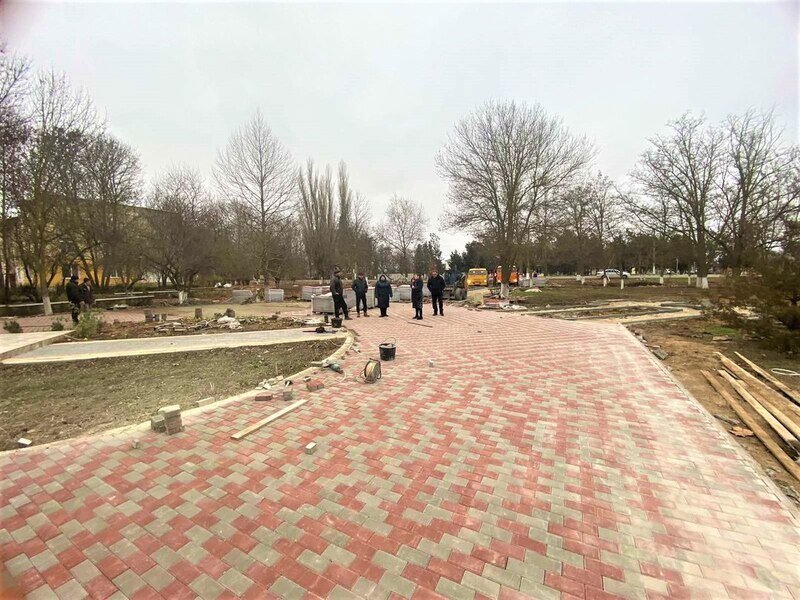 Жителям села Майское на Новый год подарят благоустроенный парк