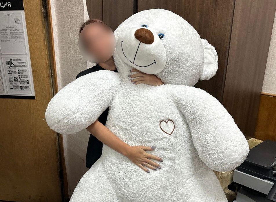 Стажёр в пункте выдачи в Евпатории попался на краже плюшевого медведя для своей возлюбленной