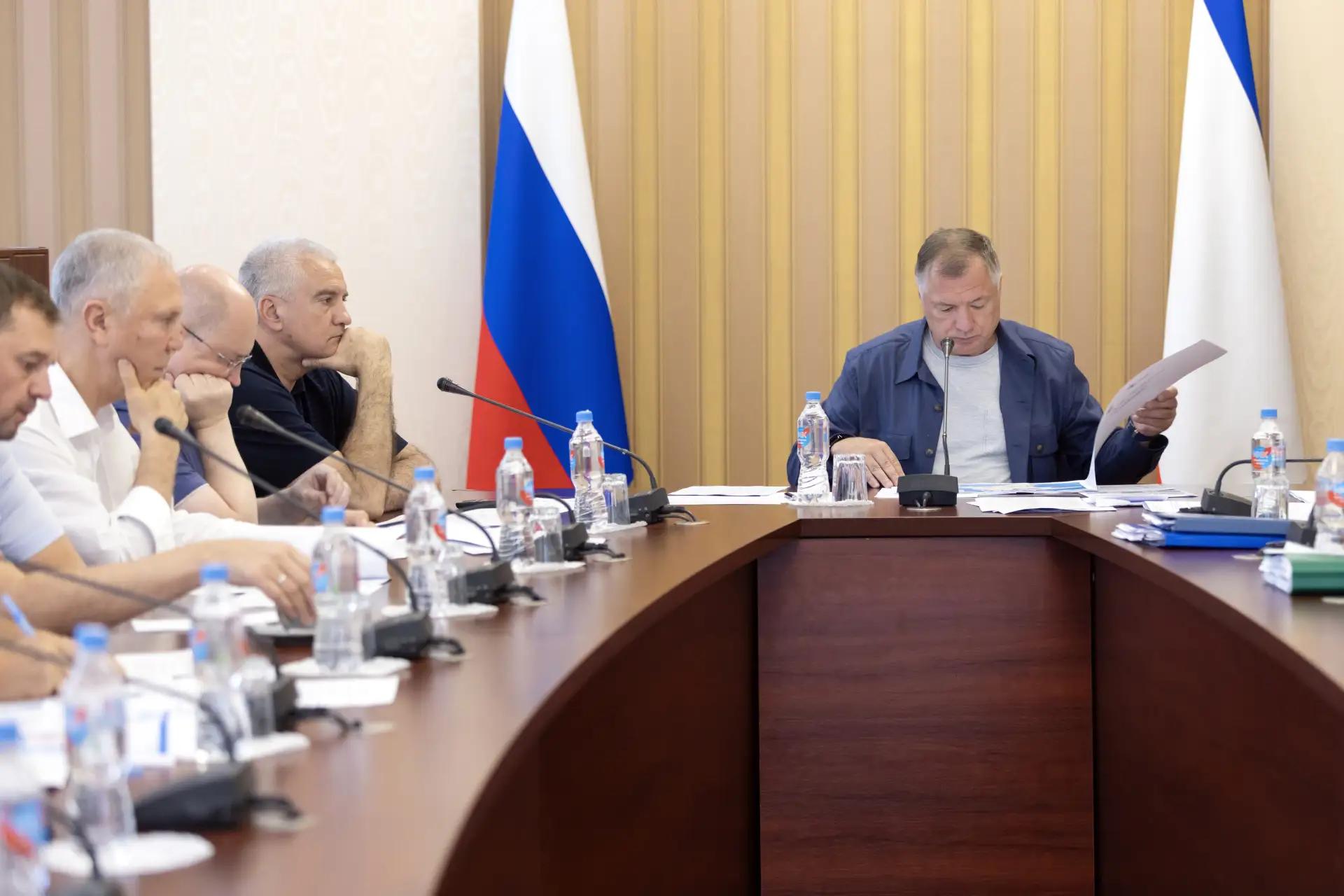 Хуснуллин провёл совещание по подготовке Крыма к отопительному сезону