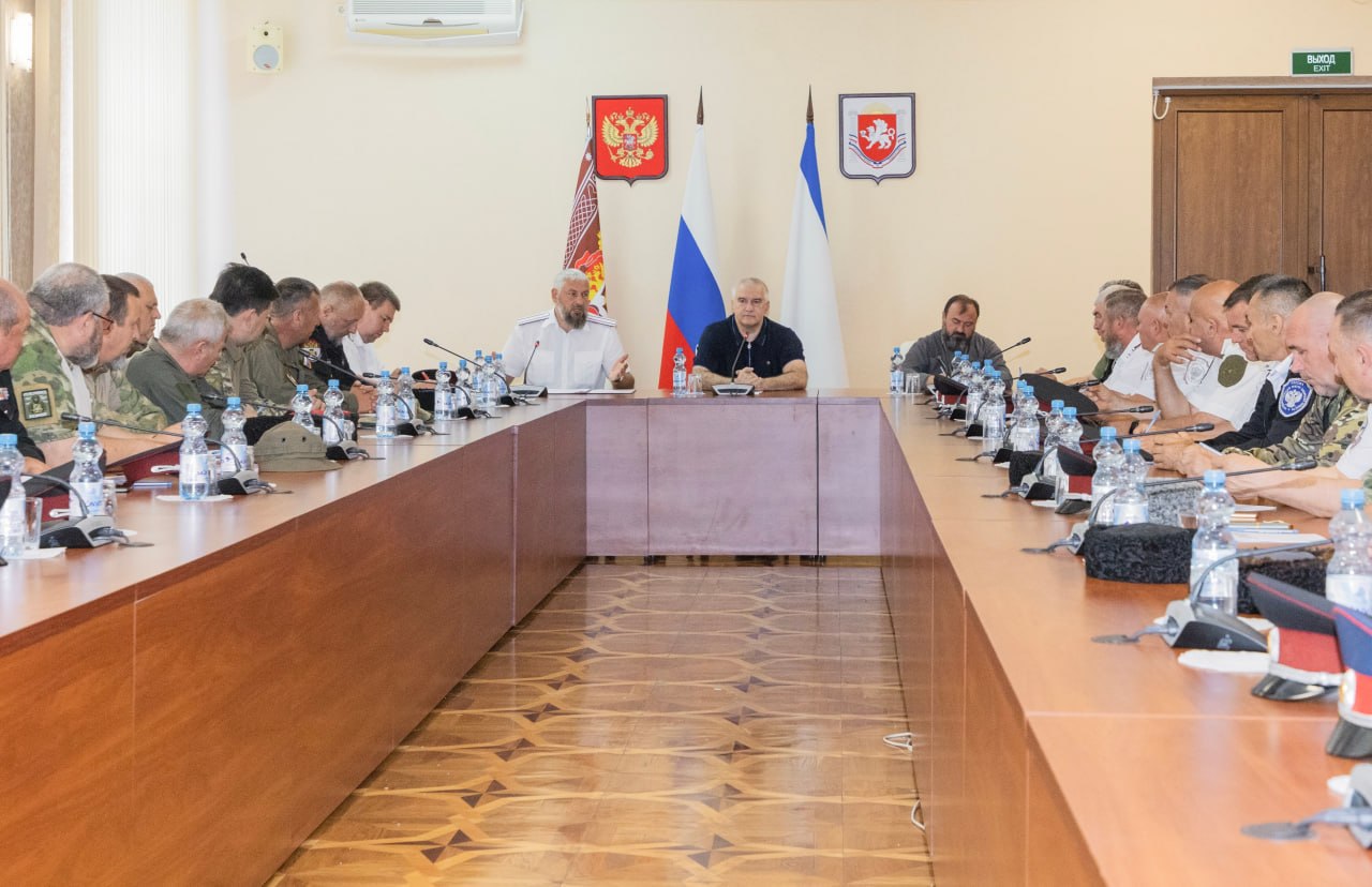 Аксёнов: казачьи подразделения "Барс-Крым" стоят на страже безопасности полуострова