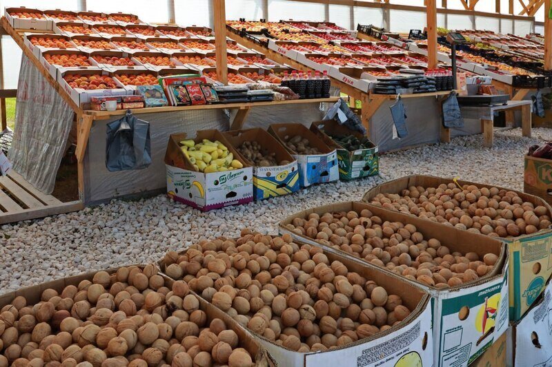 За выходные на ярмарках в Симферополе продано 40 тонн продуктов 