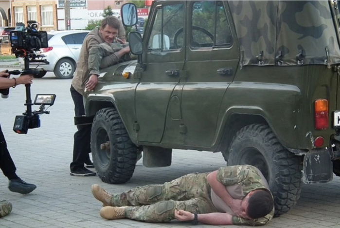В Керчи снимают детектив про бандитов из Бердянска