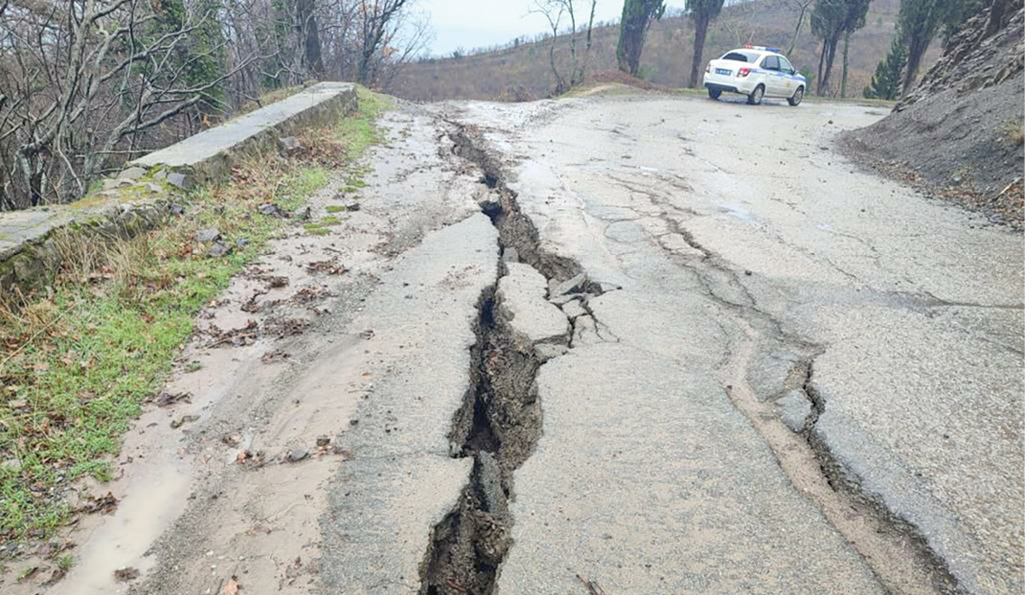 На Южном берегу Крыма снова борются с последствиями подтоплений