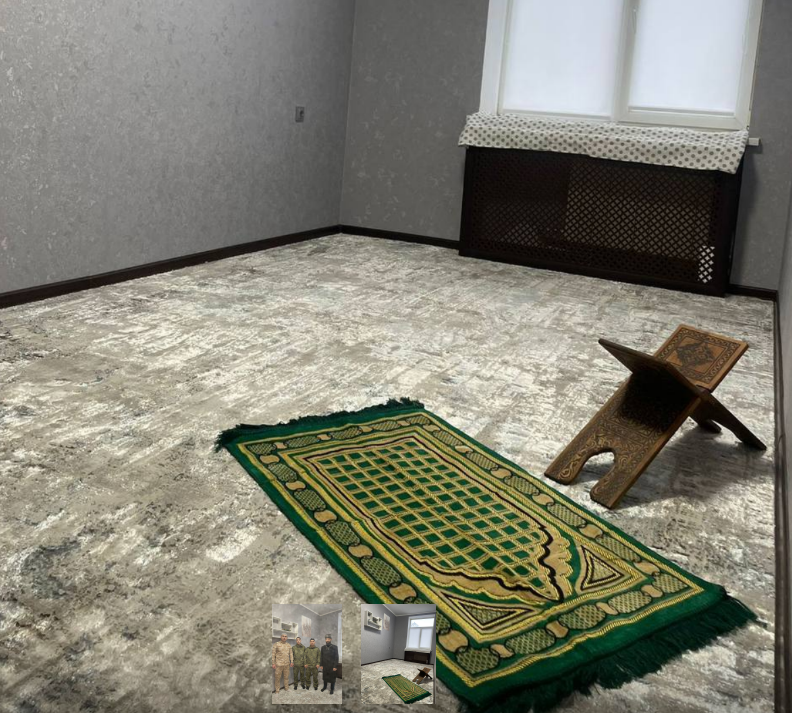 В Крыму впервые открыли молельную комнату для военнослужащих-мусульман