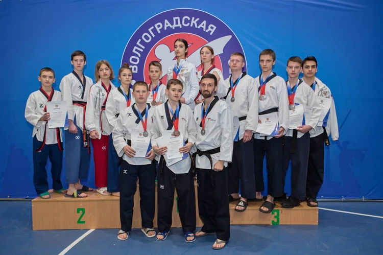 На первенстве ЮФО по тхэквондо крымчане завоевали 16 медалей 