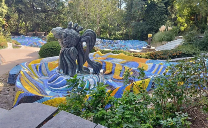 В Крыму снесли мозаичный комплекс работы Церетели 