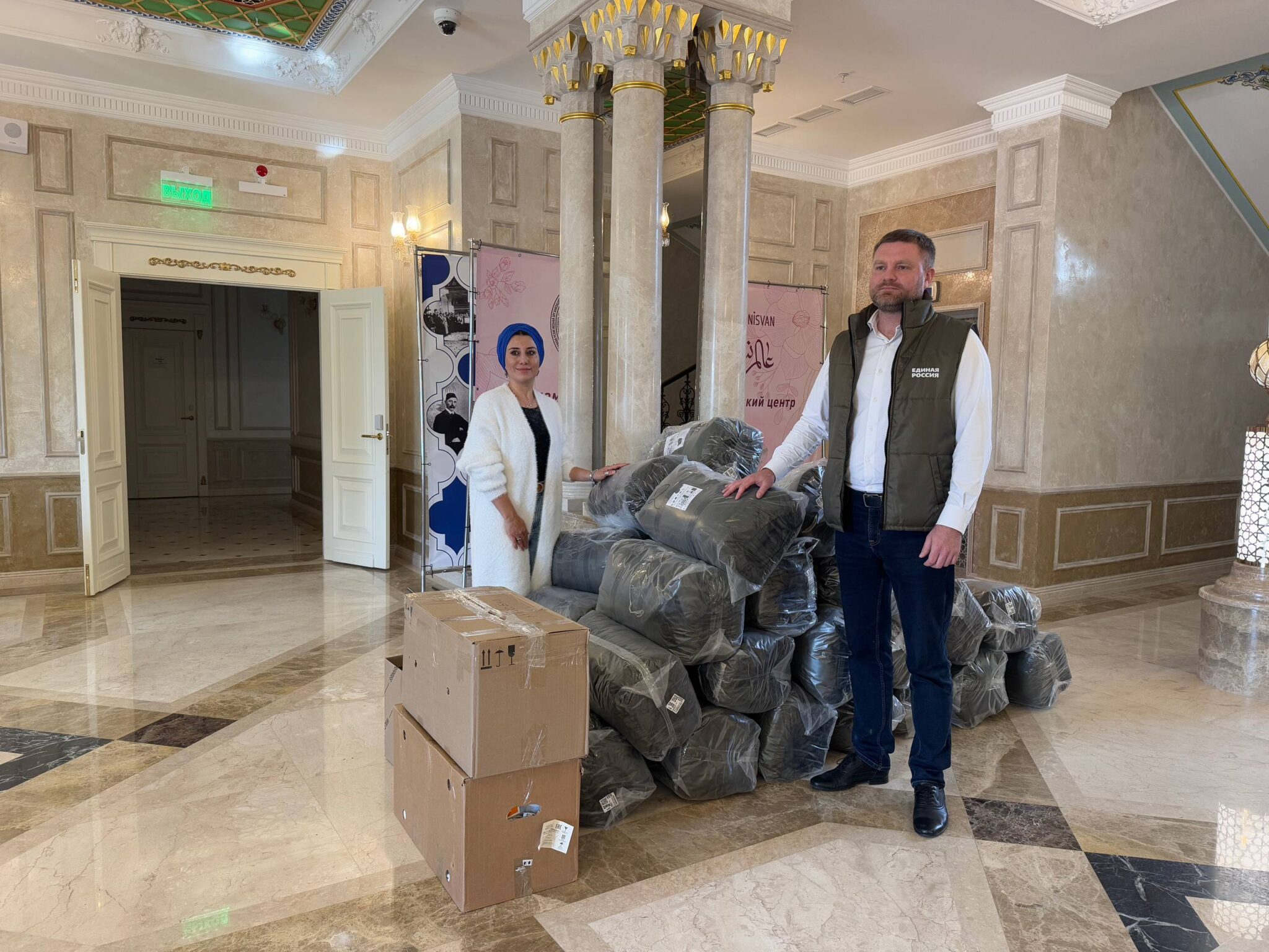 Спальные мешки и полевые горелки отправили мусульмане Крыма в зону СВО