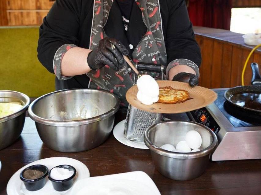 В Алуште отпраздновали День белорусского драника 