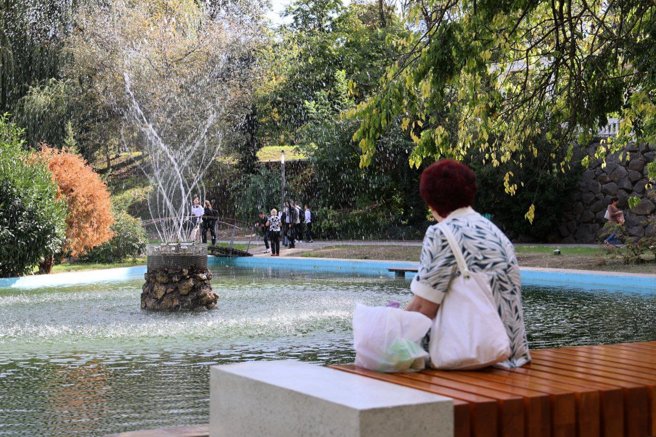 В Симферополе завершили благоустройство Екатерининского сада