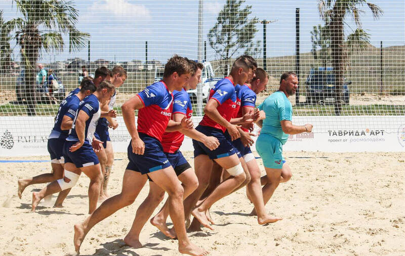 В Крыму стартовал первый Всероссийский молодёжный фестиваль по пляжным видам спорта