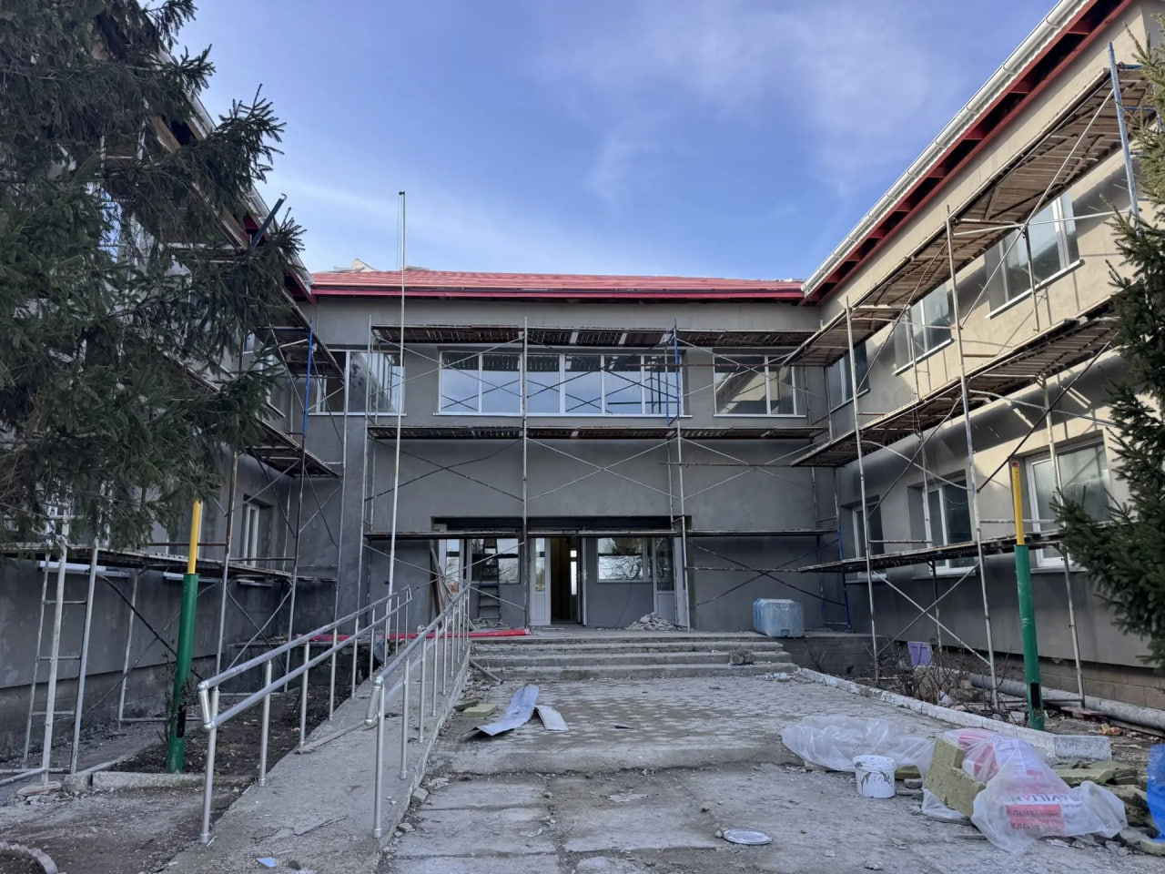 В Джанкойском районе ремонтируют Ермаковский детский сад «Теремок»