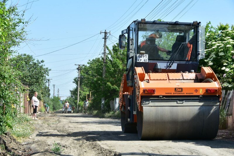Новые дороги появились в микрорайоне Хошкельды