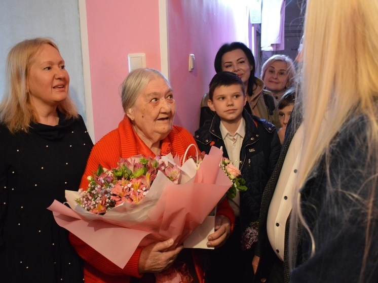 Ветеран из Алупки отпраздновала 99 лет