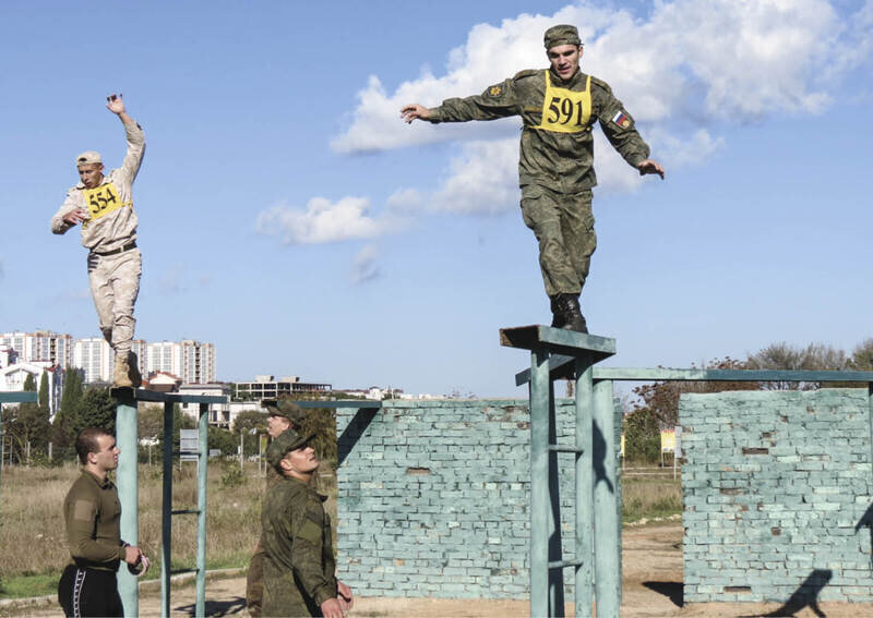 В Севастополе прошёл чемпионат Черноморского флота по военному четырёхборью 