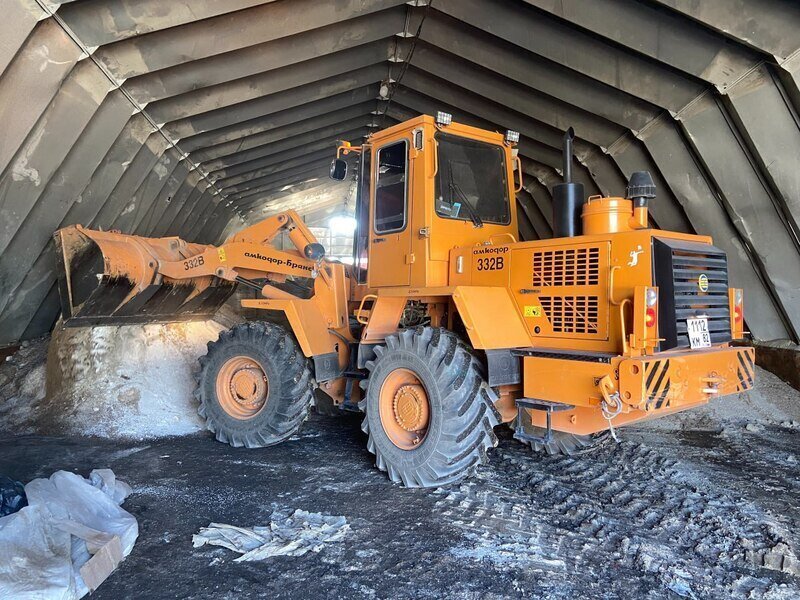 В Симферополе заготавливают более 2000 тонн противогололёдного реагента