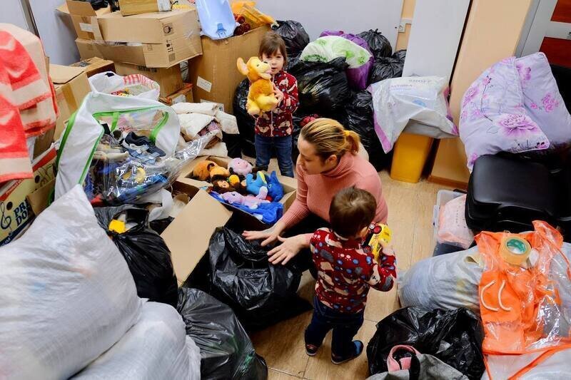 В Раздольненском районе собрали гуманитарную  помощь для мобилизованных