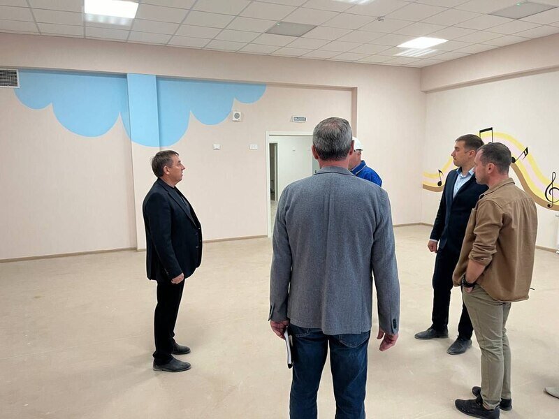 В Евпатории завершается строительство детского сада с опережением графика