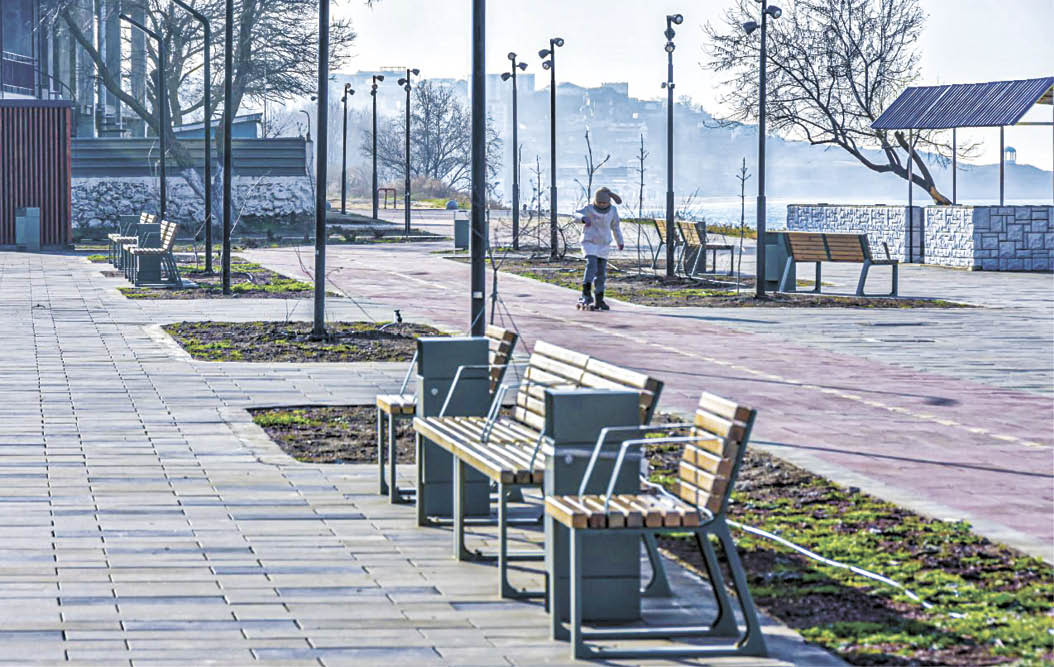 В Щёлкино благоустроят площадь Крымской весны 