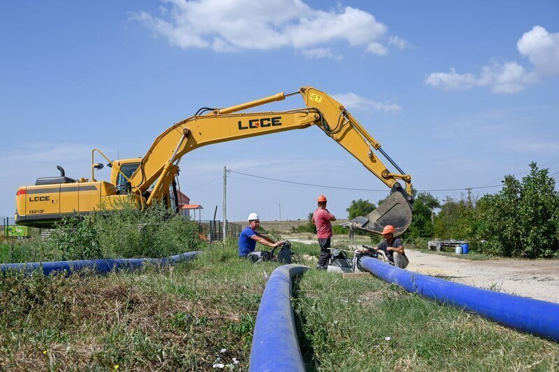 На каком сейчас этапе строительство сетей водоснабжения Трехпрудное – Новозбурьевка